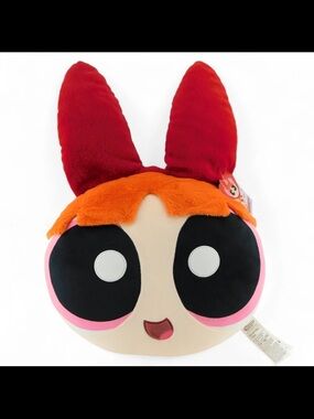 Powerpuff girls Plush Face Pillow - Blossom